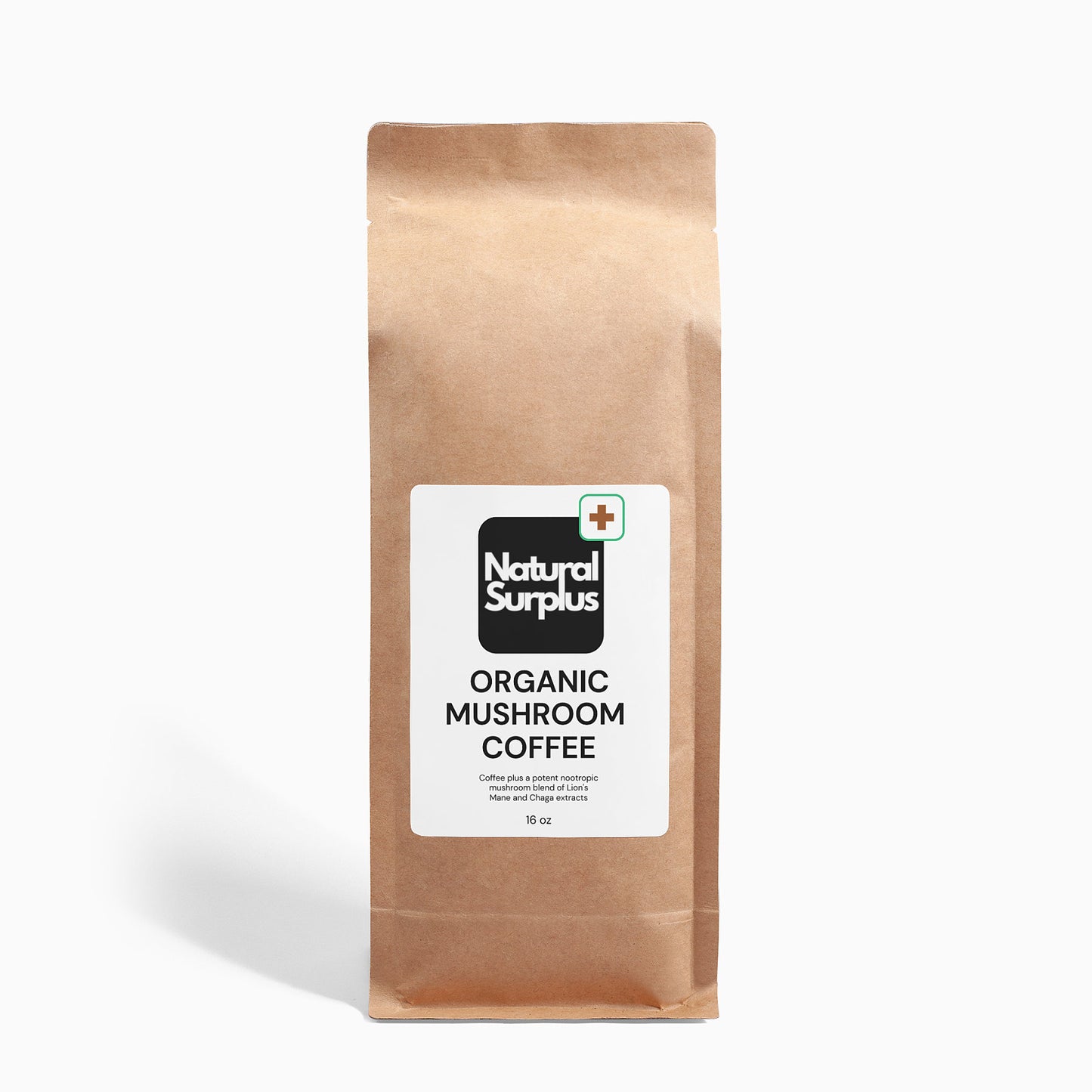 Organic Mushroom Coffee - Lion’s Mane & Chaga 16oz