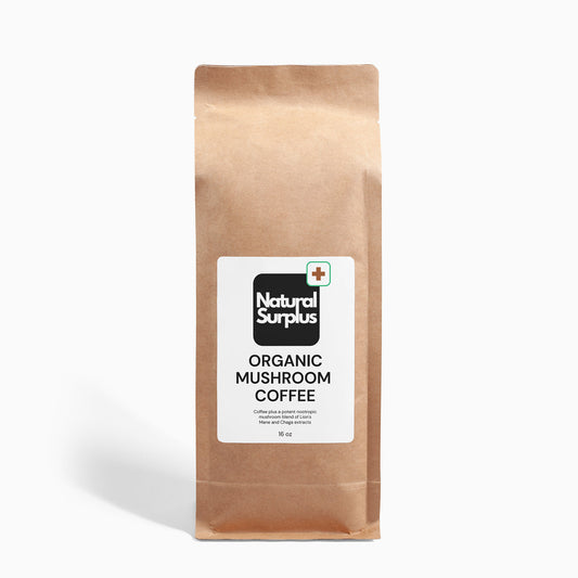 Organic Mushroom Coffee - Lion’s Mane & Chaga 16oz